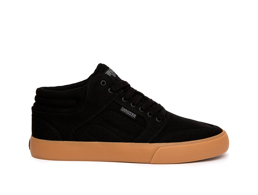 Zapatilla Gangsta Wallride Mid Negro