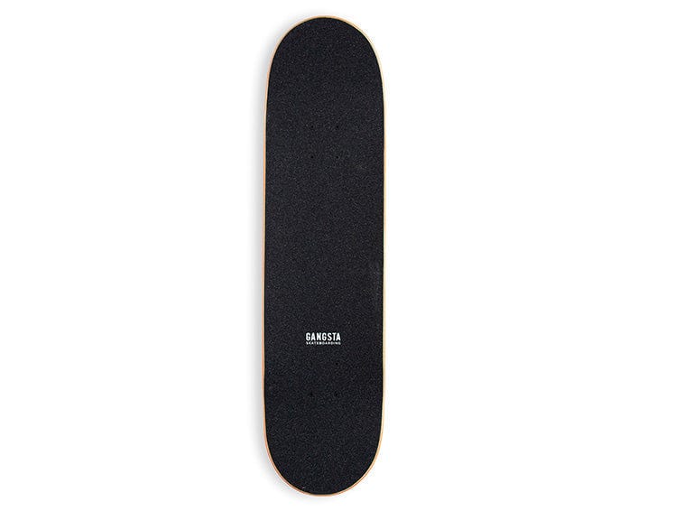 Skate Completo Gangsta Puzzle 7.75 Multic