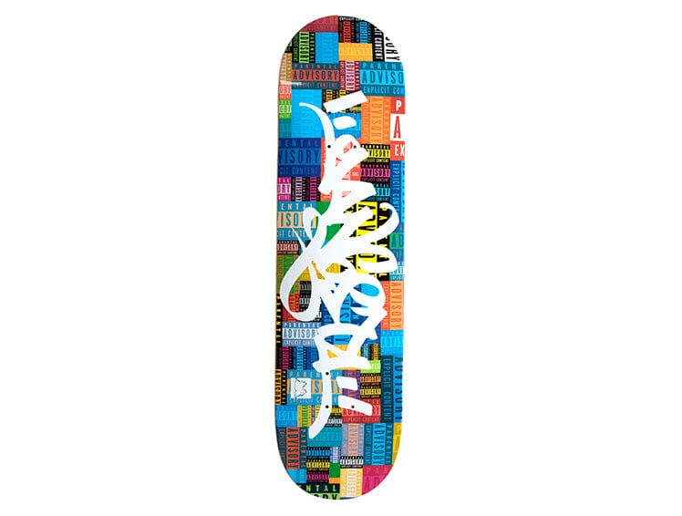 Tabla Skate Gangsta Tag Parental 8.25 Multic